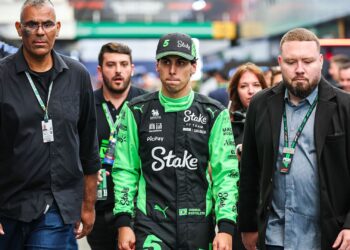 Gabriel Bortoleto durante o GP de São Paulo