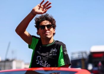 Gabriel Bortoleto durante o GP de São Paulo