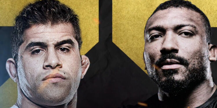 Ceconi e Bombom lutam pelo cinturão absoluto do evento — Foto: Divulgação