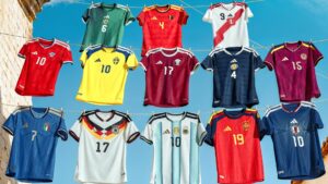 Uniformes das seleções para a Copa do Mundo