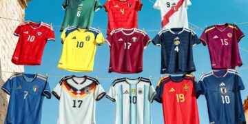 Uniformes das seleções para a Copa do Mundo