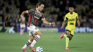 Lance do jogo entre Fluminense x Mirassol