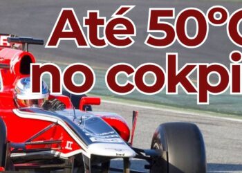 É assim que os pilotos da F1 suportam o calor extremo dentro do carro