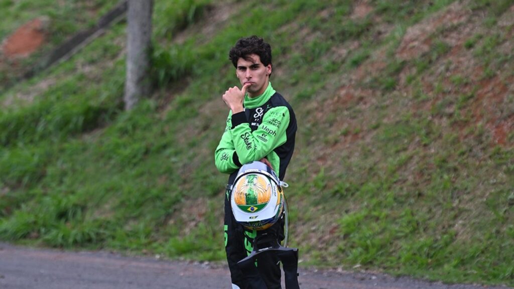 O acidente de Bortoleto que fez ele pesar mais de 4 toneladas