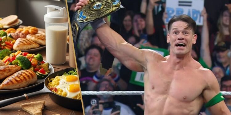 A alimentação absurda deste lutador para manter um físico impressionante