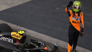 Lando Norris após classificatória em São Paulo