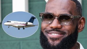 O custo do jatinho de LeBron James é tão alto que parece mentira