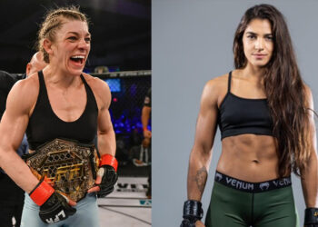 Shannon Clark e Beatriz Consuli duelam por cinturão - Foto: Divulgação/LFA Brasil