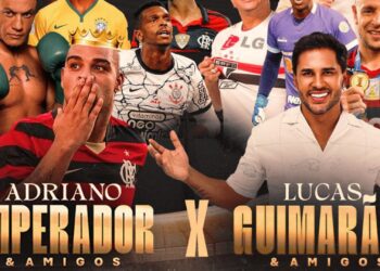 o confronto entre Amigos do Adriano Imperador x Amigos do Lucas Guimarães acontece dia 22 de novembro