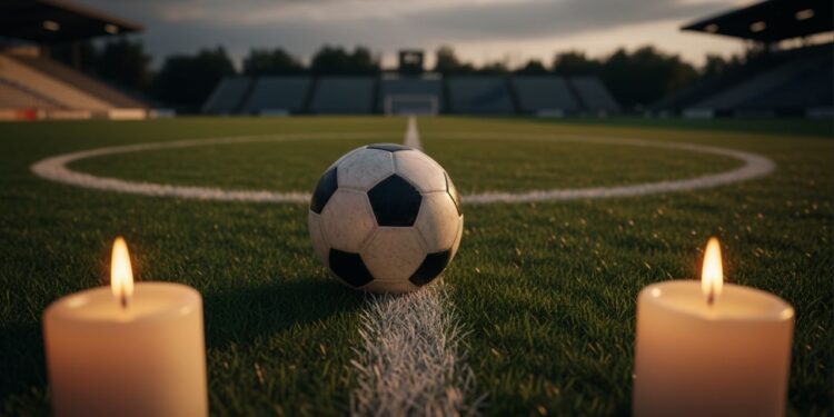 Jogador de futebol morre durante partida e gera comoção