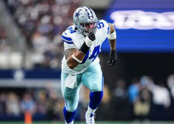 Marshawn Kneeland em jogo da NFL