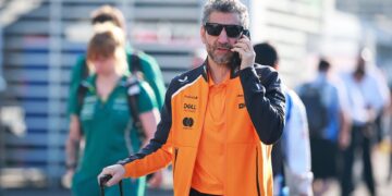 Chefe da McLaren durante o GP do México