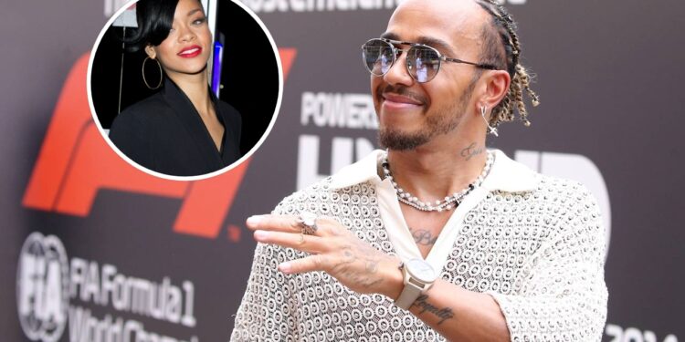 O curioso caso de Lewis Hamilton com Rihanna