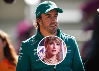 O suposto caso de Taylor Swift e Fernando Alonso que parou a F1