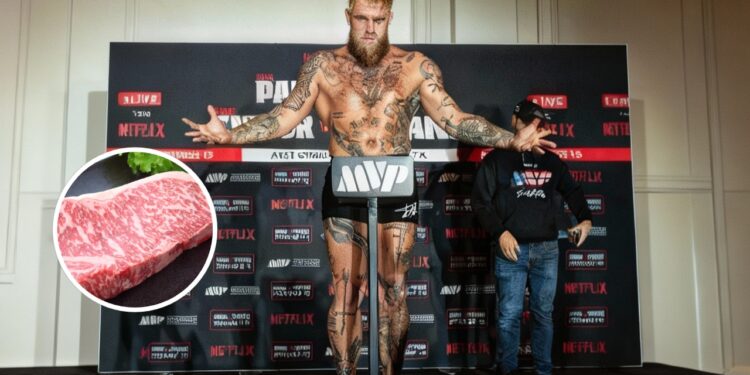 Nutrição de alta performance garantindo energia constante para treinos intensos - Créditos : Instagram @jakepaul / Créditos: depositphotos.com / hungryworks