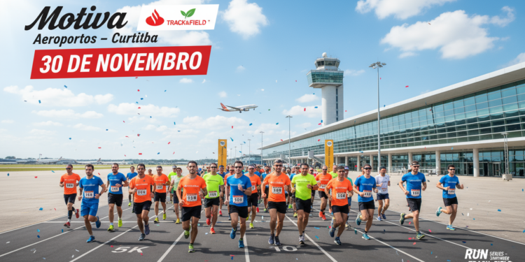 Evento organizado que combina estrutura profissional, kit exclusivo e medalha finisher
