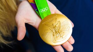 A primeira mulher a ser medalhista olímpica