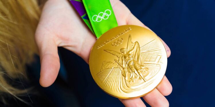 A primeira mulher a ser medalhista olímpica