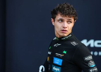 Foto de Lando Norris no GP do México