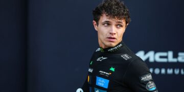 Foto de Lando Norris no GP do México