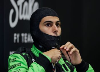 Lando Norris antes da sprint de São Paulo