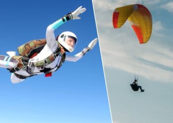 A adrenalina real de saltar de paraquedas que você precisa sentir