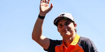 Oscar Piastri no GP do México
