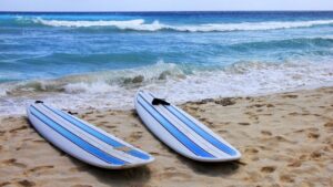 Pranchas de surf que ajudam iniciantes a pegar ondas com facilidade