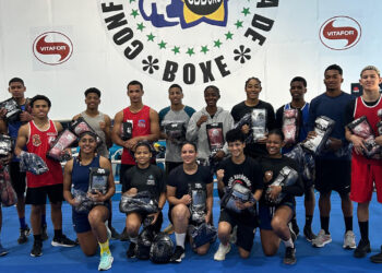 Projeto trabalha o desenvolvimento de novos talentos - Foto: Divulgação/CBBoxe