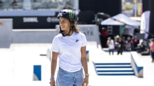 Rayssa Leal em ação no STU