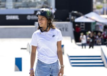 Rayssa Leal em ação no STU