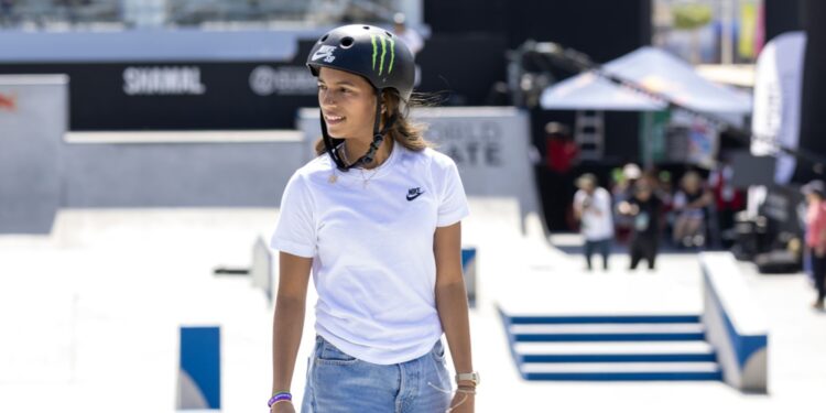 Rayssa Leal em ação no STU