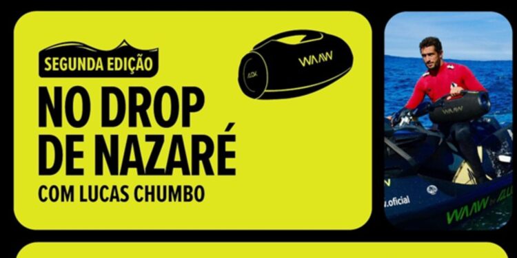 WAAW by Alok leva fãs para aventura Nazaré