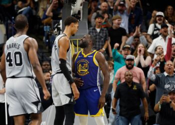 Wembanyama e Green se estranharam na NBA