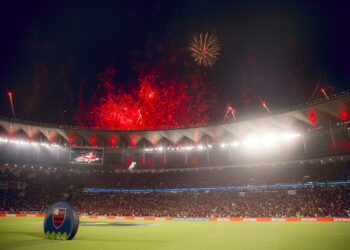 O Flamengo registrou o maior público da competição contra o Ceará