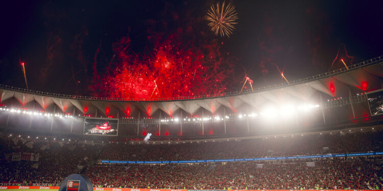 O Flamengo registrou o maior público da competição contra o Ceará