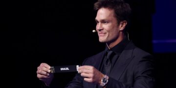 Tom Brady sorteou a Seleção Brasileira no grupo C da Copa do Mundo