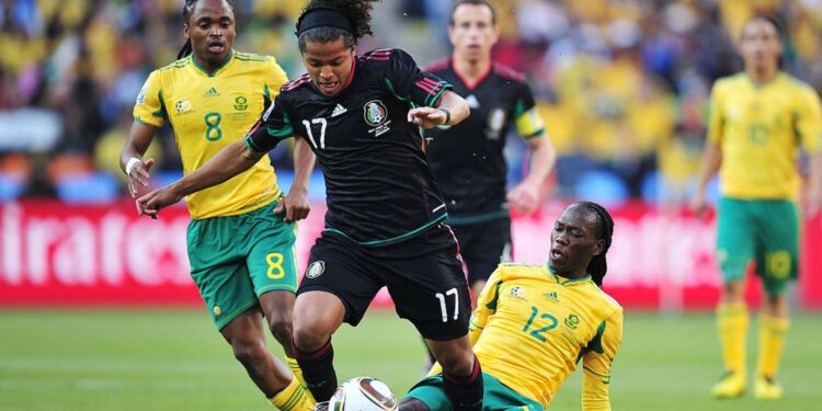 México e África do Sul já disputaram a partida de abertura da Copa do Mundo de 2010