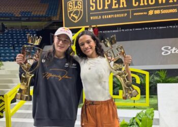 Rayssa Leal comemora título do SLS Super Crown