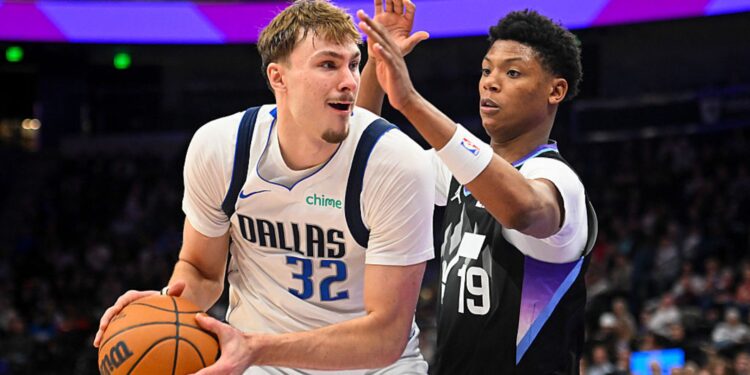 Cooper Flagg marcou 42 pontos na derrota dos Mavericks para o Jazz