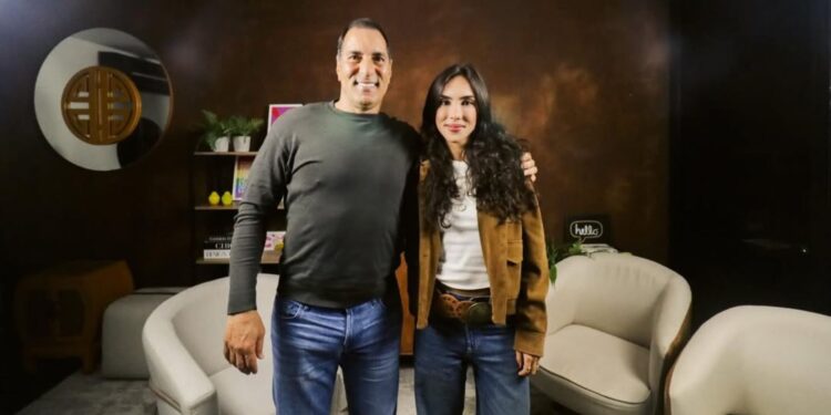 Edmundo e sua filha participaram do "Pod isso, Karen?"