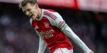 Arsenal venceu o Brigthon pela 18ª rodada da Premier League