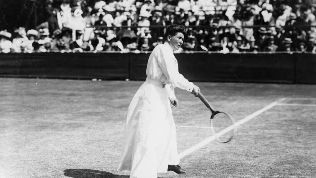 A primeira mulher a ser medalhista olímpica