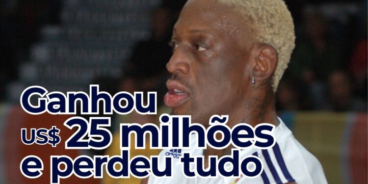 O jogador da NBA que destruiu sua fortuna milionária