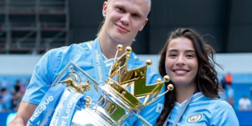 Apoio emocional contribuindo para o desempenho estável de Haaland. - Créditos: Instagram isabelhaugsengj
@