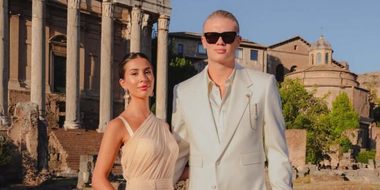 Quem é a esposa de Erling Haaland e por que ela evita a mídia