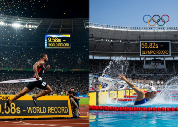 Essa é a real diferença entre recorde mundial e recorde olímpico