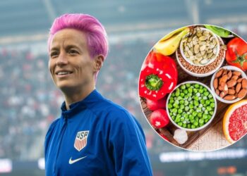 A dieta que mantém Megan Rapinoe em alto nível chama atenção