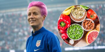 A dieta que mantém Megan Rapinoe em alto nível chama atenção