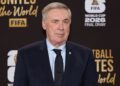 Ancelotti no sorteio da Copa do Mundo